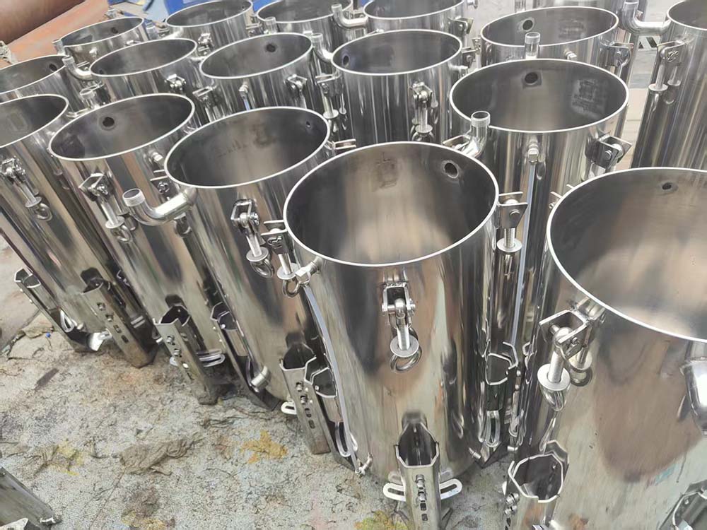 AB水树脂覆膜卧式压力桶